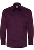 ETERNA LANGARM HEMD MODERN FIT GENTLE SHIRT TWILL WEINROT UNIFARBEN