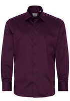 ETERNA LANGARM HEMD MODERN FIT GENTLE SHIRT TWILL WEINROT UNIFARBEN