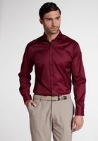 ETERNA LANGARM HEMD MODERN FIT GENTLE SHIRT TWILL WEINROT UNIFARBEN
