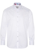 ETERNA LANGARM HEMD MODERN FIT GENTLE SHIRT TWILL WEISS UNIFARBEN