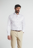 ETERNA LANGARM HEMD MODERN FIT GENTLE SHIRT TWILL WEISS UNIFARBEN