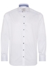 ETERNA LANGARM HEMD MODERN FIT GENTLE SHIRT TWILL WEISS UNIFARBEN