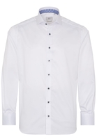 ETERNA LANGARM HEMD MODERN FIT GENTLE SHIRT TWILL WEISS UNIFARBEN