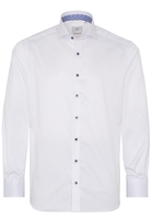 ETERNA LANGARM HEMD MODERN FIT GENTLE SHIRT TWILL WEISS UNIFARBEN