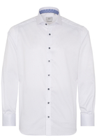 ETERNA LANGARM HEMD MODERN FIT GENTLE SHIRT TWILL WEISS UNIFARBEN