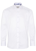 ETERNA LANGARM HEMD MODERN FIT GENTLE SHIRT TWILL WEISS UNIFARBEN
