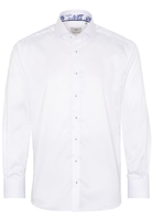 ETERNA LANGARM HEMD MODERN FIT GENTLE SHIRT TWILL WEISS UNIFARBEN