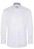 ETERNA LANGARM HEMD MODERN FIT GENTLE SHIRT TWILL WEISS UNIFARBEN