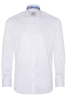 ETERNA LANGARM HEMD MODERN FIT GENTLE SHIRT TWILL WEISS UNIFARBEN