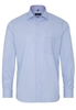 ETERNA LANGARM HEMD MODERN FIT HELLBLAU STRUKTURIERT