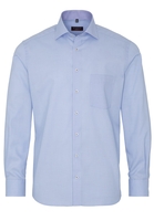 ETERNA LANGARM HEMD MODERN FIT HELLBLAU STRUKTURIERT