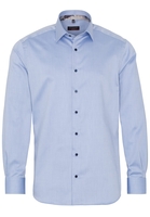 ETERNA LANGARM HEMD MODERN FIT HELLBLAU STRUKTURIERT