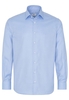 ETERNA LANGARM HEMD MODERN FIT HELLBLAU STRUKTURIERT