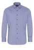 ETERNA LANGARM HEMD MODERN FIT LOTUS SHIRT TWILL BLAU KARIERT