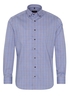 ETERNA LANGARM HEMD MODERN FIT LOTUS SHIRT TWILL BLAU KARIERT