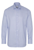 ETERNA LANGARM HEMD MODERN FIT NEVER IRON SHIRT TWILL HELLBLAU/WEISS