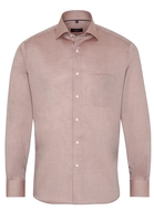 ETERNA LANGARM HEMD MODERN FIT OXFORD BEIGE UNIFARBEN