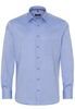 ETERNA LANGARM HEMD MODERN FIT OXFORD BLAU UNIFARBEN