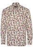 ETERNA LANGARM HEMD MODERN FIT OXFORD BUNT BEDRUCKT