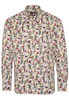 ETERNA LANGARM HEMD MODERN FIT OXFORD BUNT BEDRUCKT