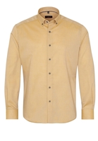 ETERNA LANGARM HEMD MODERN FIT OXFORD GELB UNIFARBEN