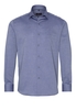 ETERNA LANGARM HEMD MODERN FIT OXFORD JEANSBLAU UNIFARBEN