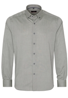 ETERNA LANGARM HEMD MODERN FIT OXFORD KHAKI UNIFARBEN