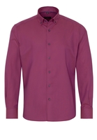ETERNA LANGARM HEMD MODERN FIT OXFORD ORCHIDEE UNIFARBEN