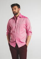 ETERNA LANGARM HEMD MODERN FIT OXFORD PINK UNIFARBEN