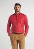 ETERNA LANGARM HEMD MODERN FIT OXFORD ROT UNIFARBEN