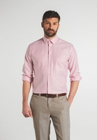 ETERNA LANGARM HEMD MODERN FIT OXFORD ROT/WEISS GESTREIFT