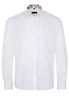 ETERNA LANGARM HEMD MODERN FIT OXFORD WEISS UNIFARBEN
