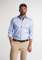 ETERNA LANGARM HEMD MODERN FIT PERFORMANCE SHIRT STRETCH HELLBLAU