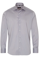 ETERNA LANGARM HEMD MODERN FIT PERFORMANCE SHIRT STRETCH HELLGRAU