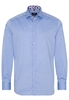 ETERNA LANGARM HEMD MODERN FIT PINPOINT HELLBLAU UNIFARBEN