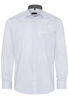 ETERNA LANGARM HEMD MODERN FIT PINPOINT HELLBLAU/KHAKI KARIERT
