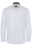ETERNA LANGARM HEMD MODERN FIT PINPOINT HELLBLAU/KHAKI KARIERT
