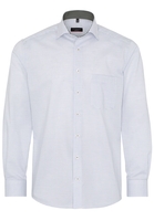 ETERNA LANGARM HEMD MODERN FIT PINPOINT HELLBLAU/KHAKI KARIERT