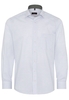 ETERNA LANGARM HEMD MODERN FIT PINPOINT HELLBLAU/KHAKI KARIERT