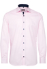 ETERNA LANGARM HEMD MODERN FIT PINPOINT ROSA UNIFARBEN
