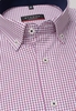 ETERNA LANGARM HEMD MODERN FIT PINPOINT ROT KARIERT