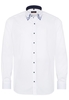 ETERNA LANGARM HEMD MODERN FIT PINPOINT WEISS UNIFARBEN