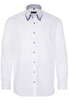 ETERNA LANGARM HEMD MODERN FIT PINPOINT WEISS UNIFARBEN