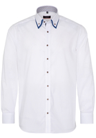ETERNA LANGARM HEMD MODERN FIT PINPOINT WEISS UNIFARBEN