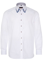 ETERNA LANGARM HEMD MODERN FIT PINPOINT WEISS UNIFARBEN