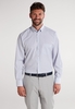 ETERNA LANGARM HEMD MODERN FIT POPELINE BLAU/BRAUN KARIERT
