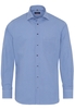 ETERNA LANGARM HEMD MODERN FIT POPELINE BLAU/WEISS BEDRUCKT