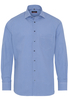 ETERNA LANGARM HEMD MODERN FIT POPELINE BLAU/WEISS BEDRUCKT