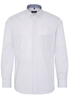 ETERNA LANGARM HEMD MODERN FIT POPELINE HELLBLAU/BEIGE KARIERT