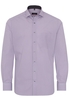 ETERNA LANGARM HEMD MODERN FIT POPELINE HELLBLAU/MARINE BEDRUCKT